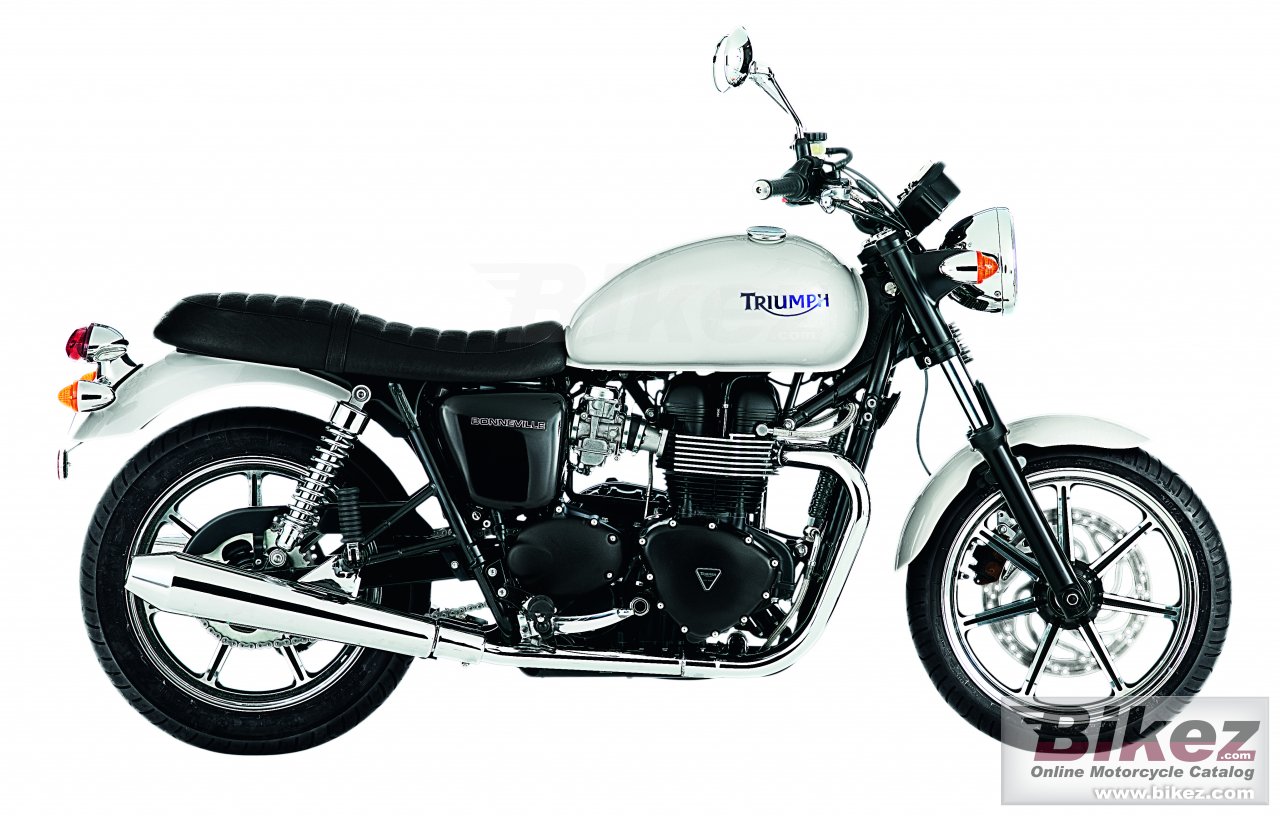 Big Triumph bonneville picture and wallpaper from Bikez.com